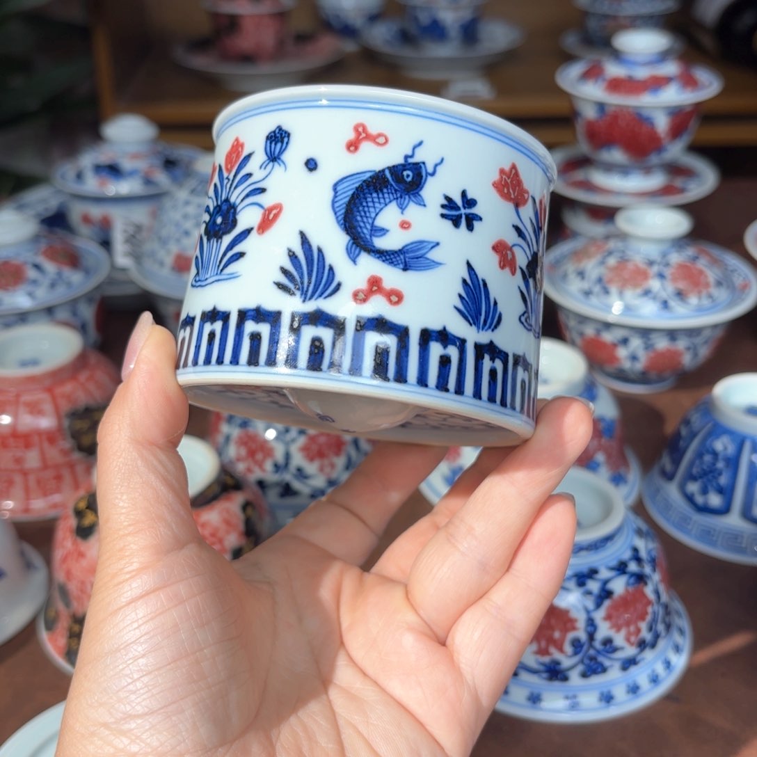 转转杯送微瑕底座