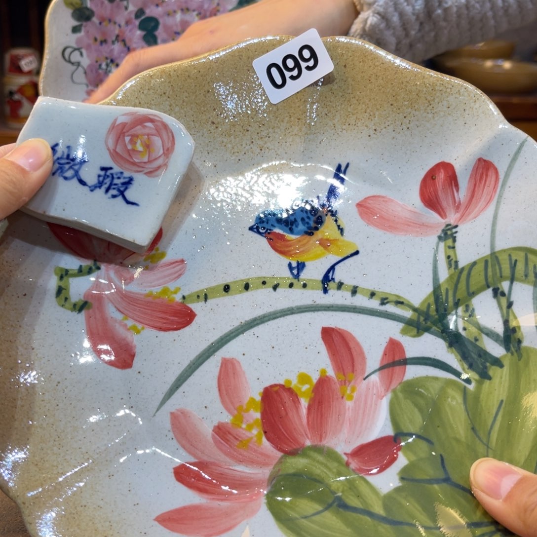 瓷片景德镇手工制作