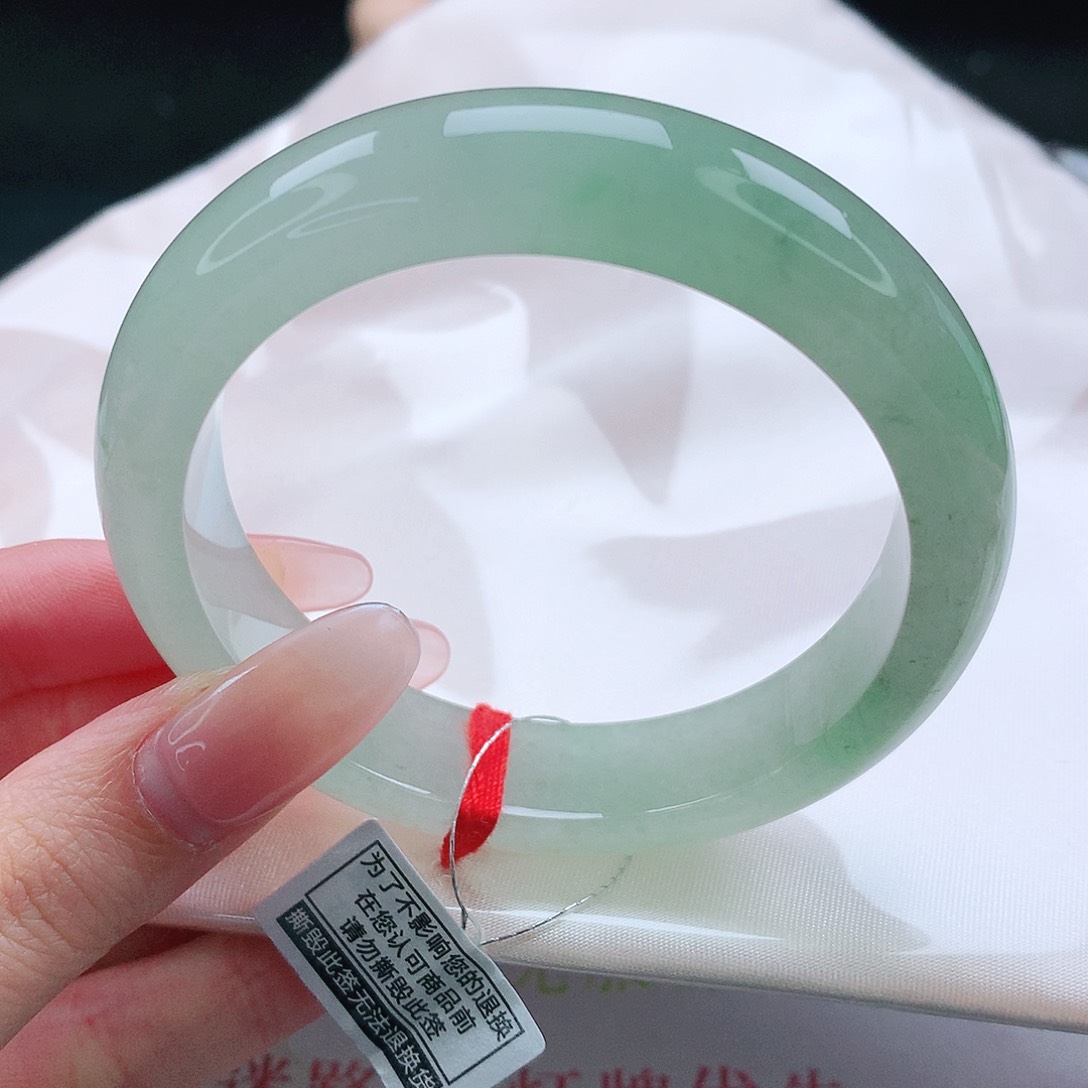 未镶嵌手镯翡翠无***赖55圈（定金）