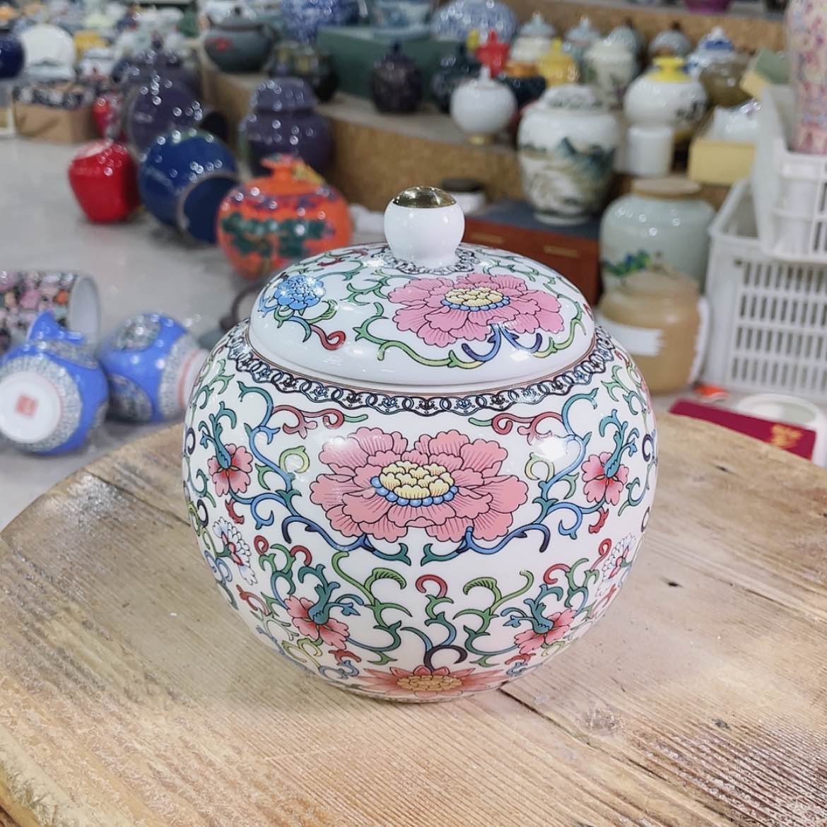 【闪购商品】罐陶瓷茶叶罐密封罐