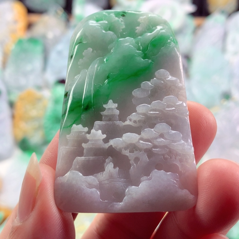 【闪购商品】翡翠吊坠(不含链)未镶嵌