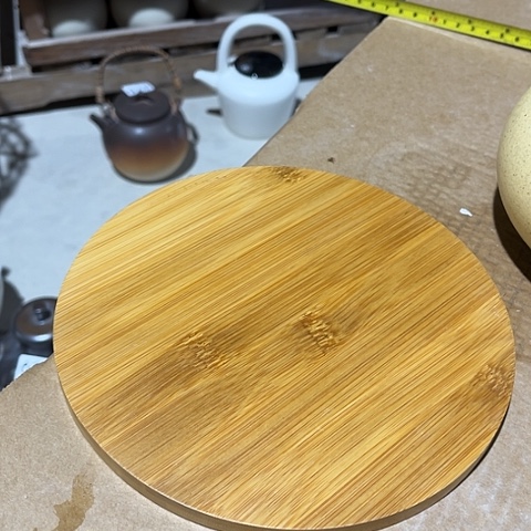 微瑕，不能明火，口径19，6个垫，竹