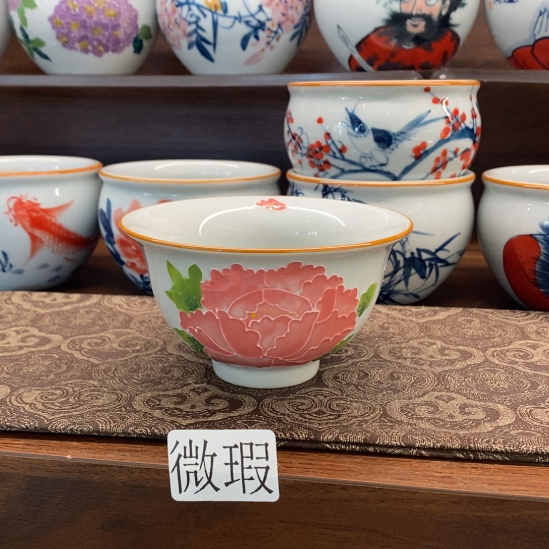 釉下彩手工绘制手工绘制