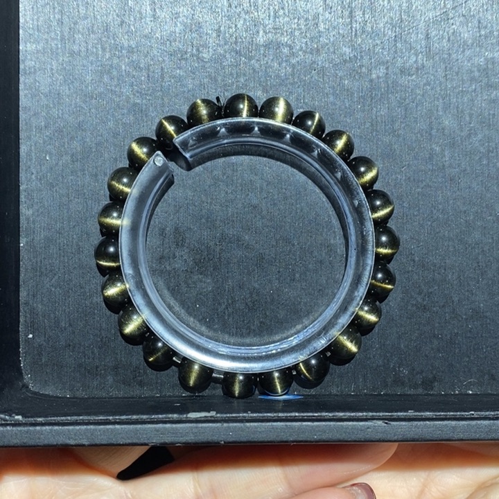 黑曜岩手链未镶嵌?*