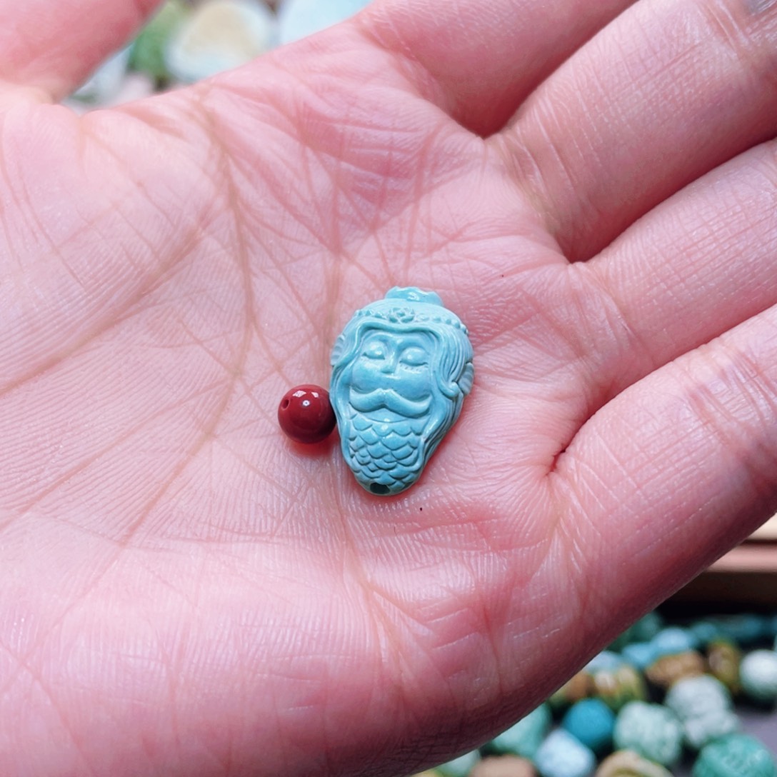 橙***m南红玛瑙配饰未镶嵌