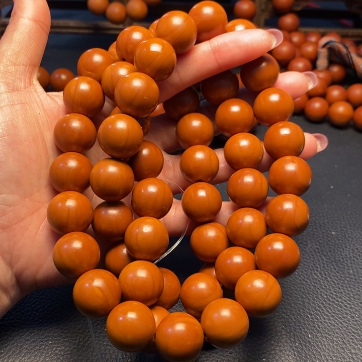 吊坠橄榄核1.7尺寸光珠54颗光珠全品
