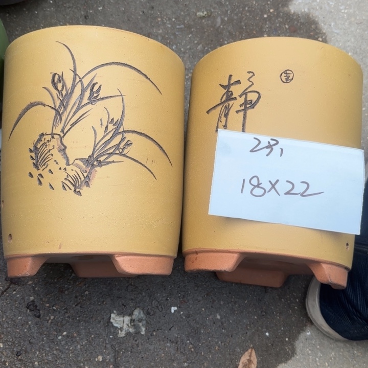 紫砂花盆特价商品