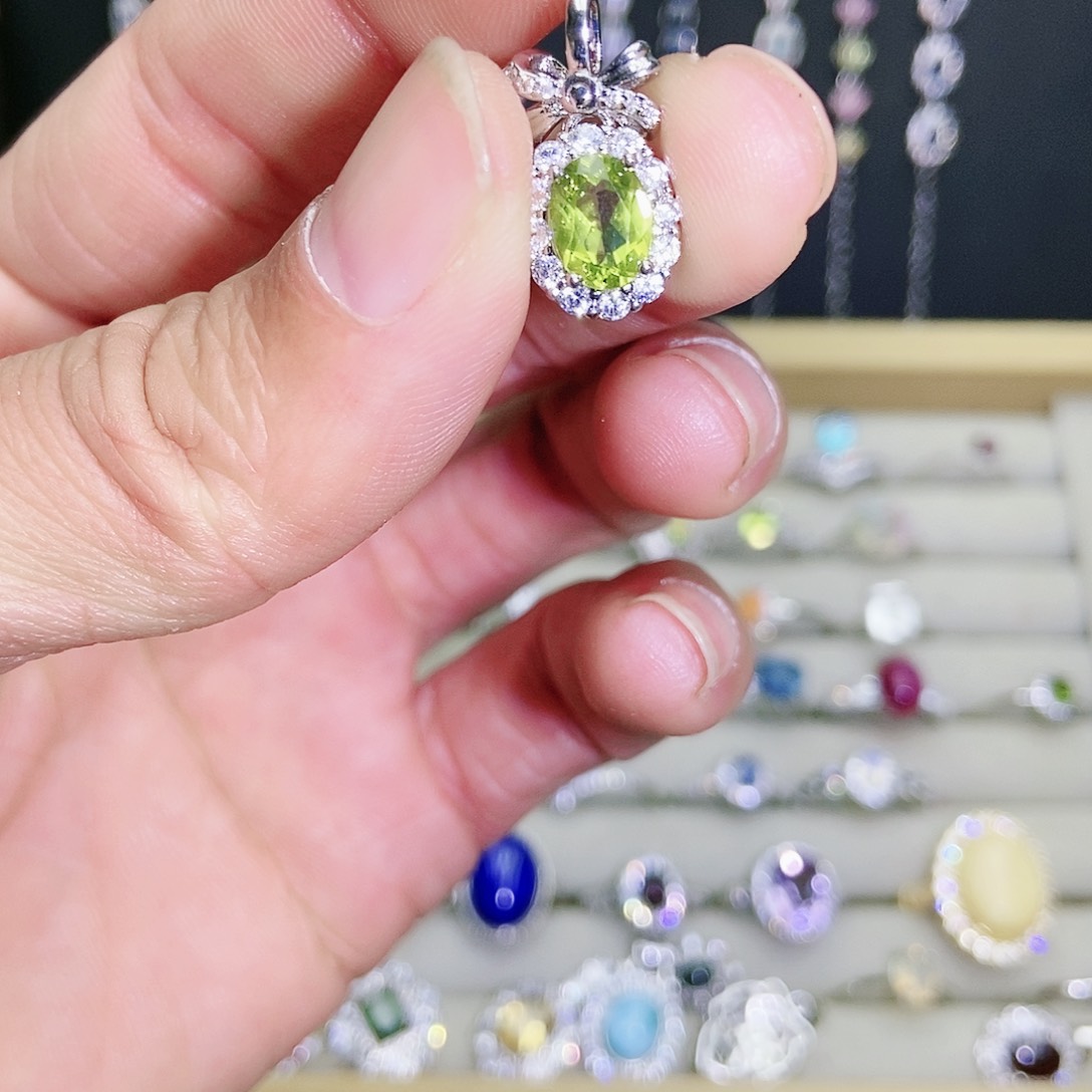 【闪购商品】未镶嵌戒指橄榄石