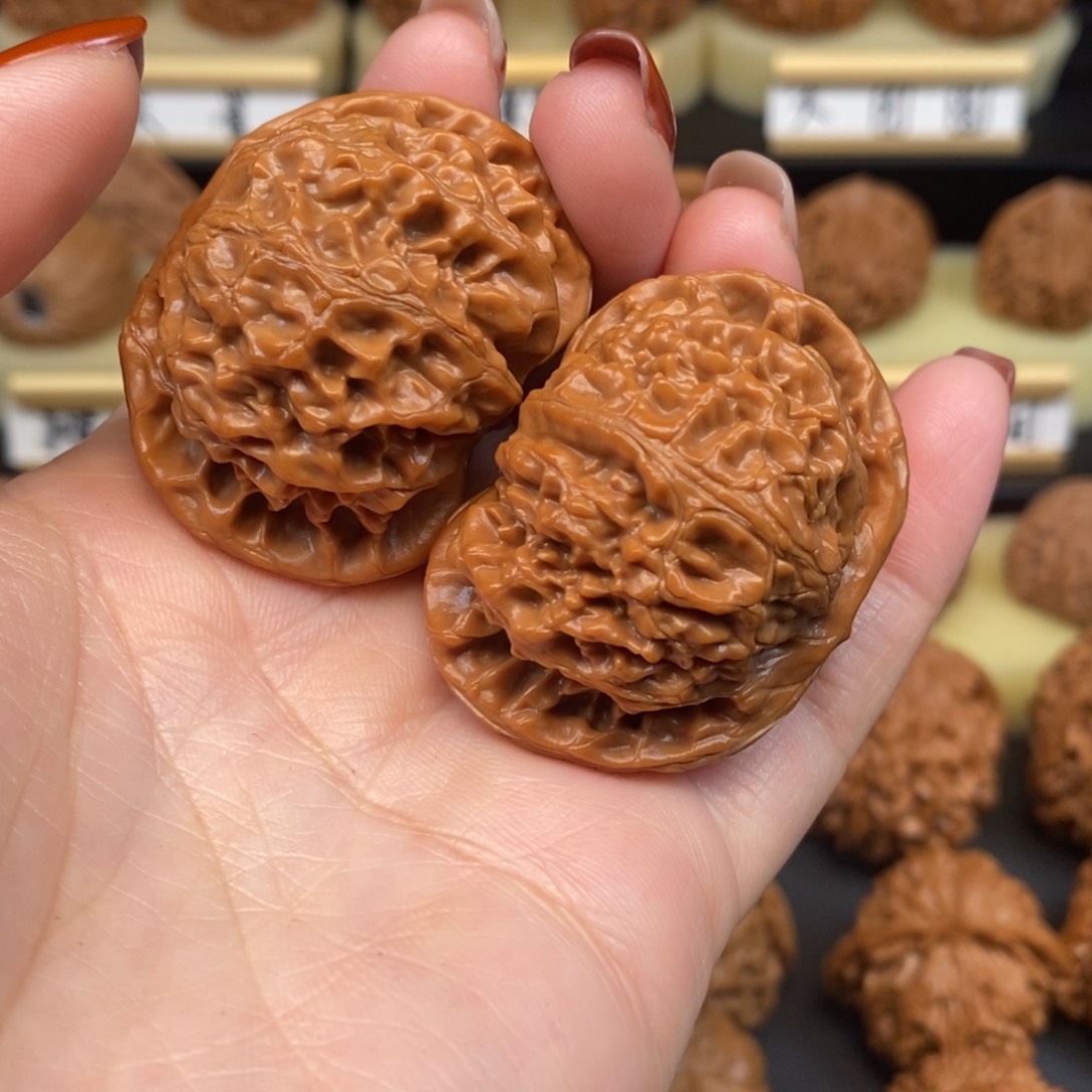 吊坠文玩核桃青**马宫灯