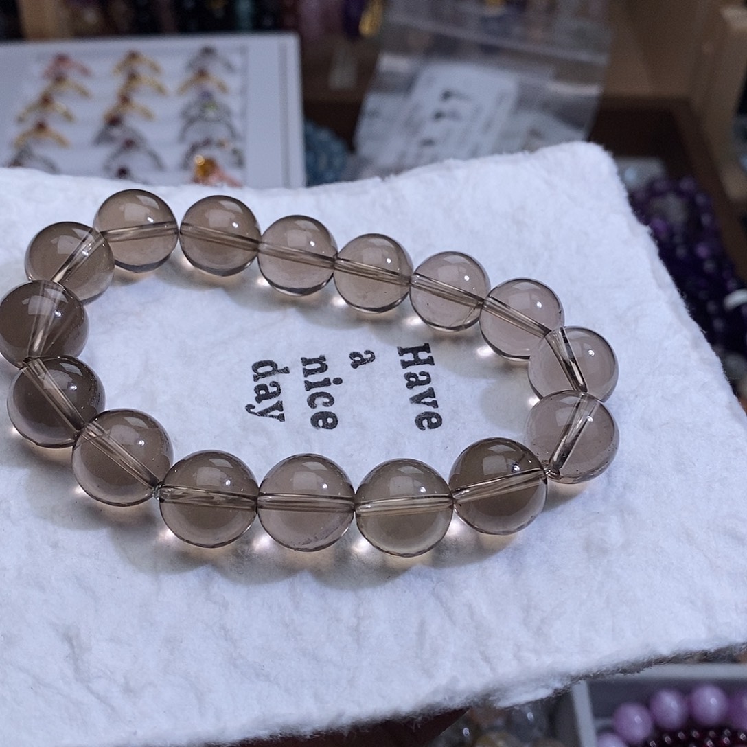 手串水晶未镶嵌茶水晶