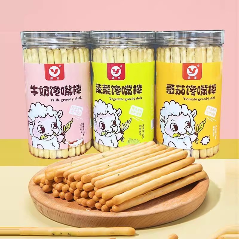 源发罐装馋嘴棒饼干网红休闲零食120g