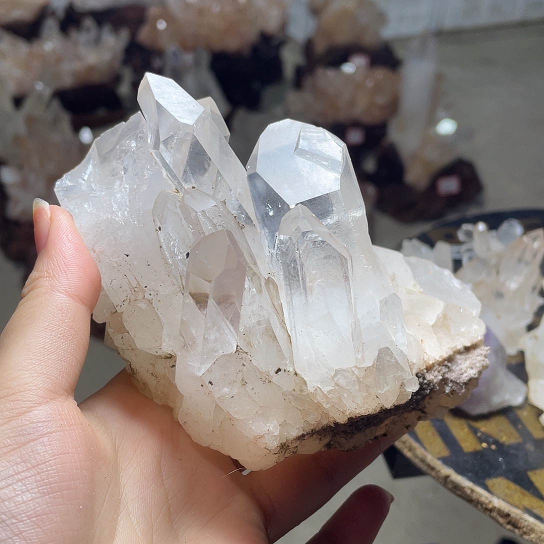 荒****水晶银S925镶嵌珠宝半成品