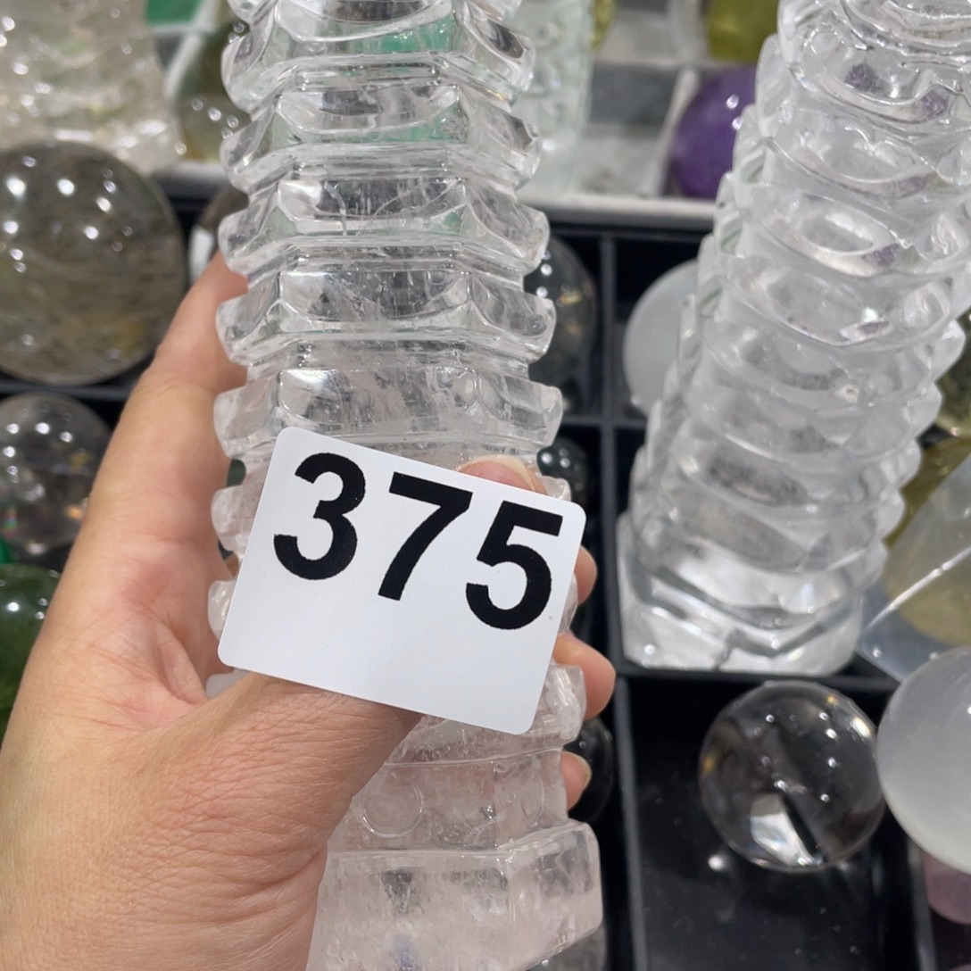 灵***木未镶嵌水晶珠宝半成品520修尖