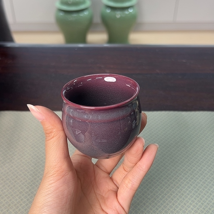 龙泉云间青瓷小米茶器