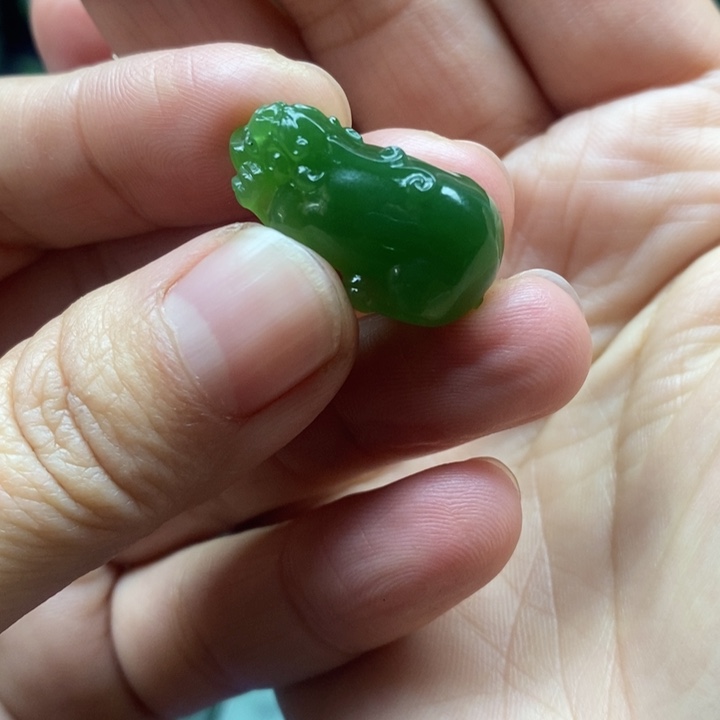 未镶嵌和田玉挂件浩*哥
