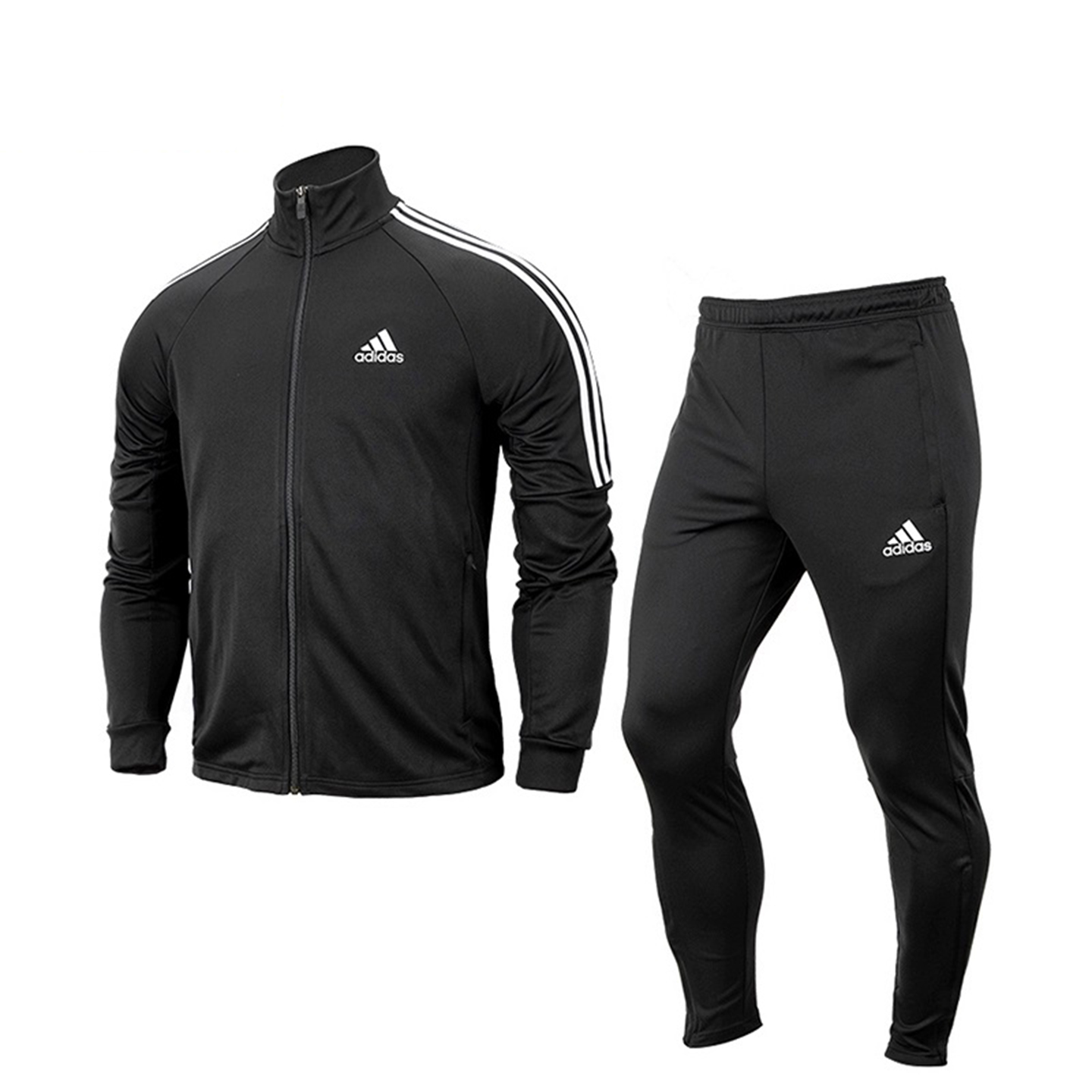Adidas/阿迪达斯男立领防风经典舒适休闲两件套H28922