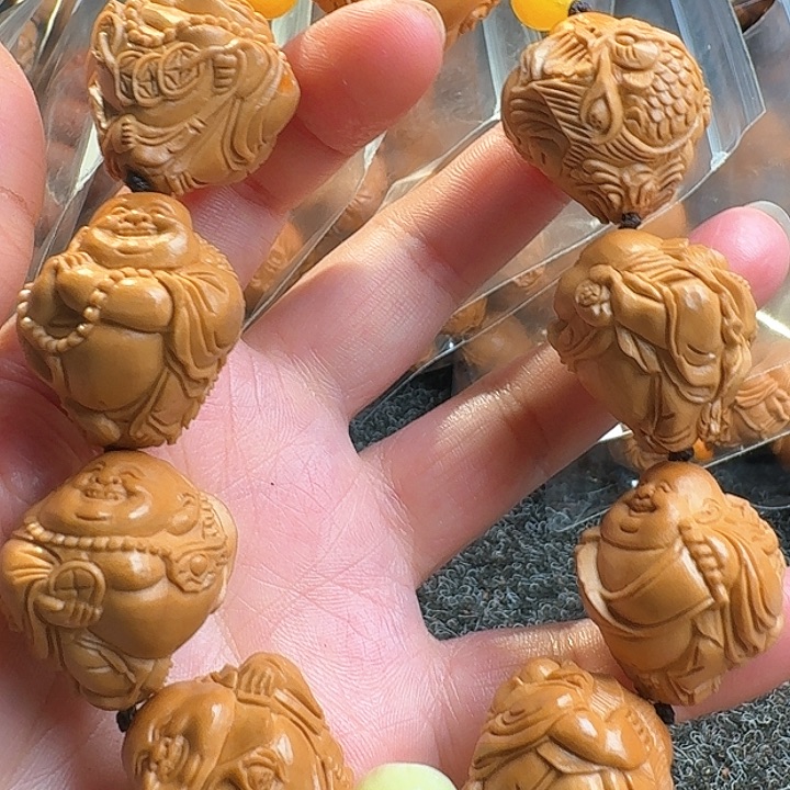 橄榄核吊坠橄榄瑞兽米勒