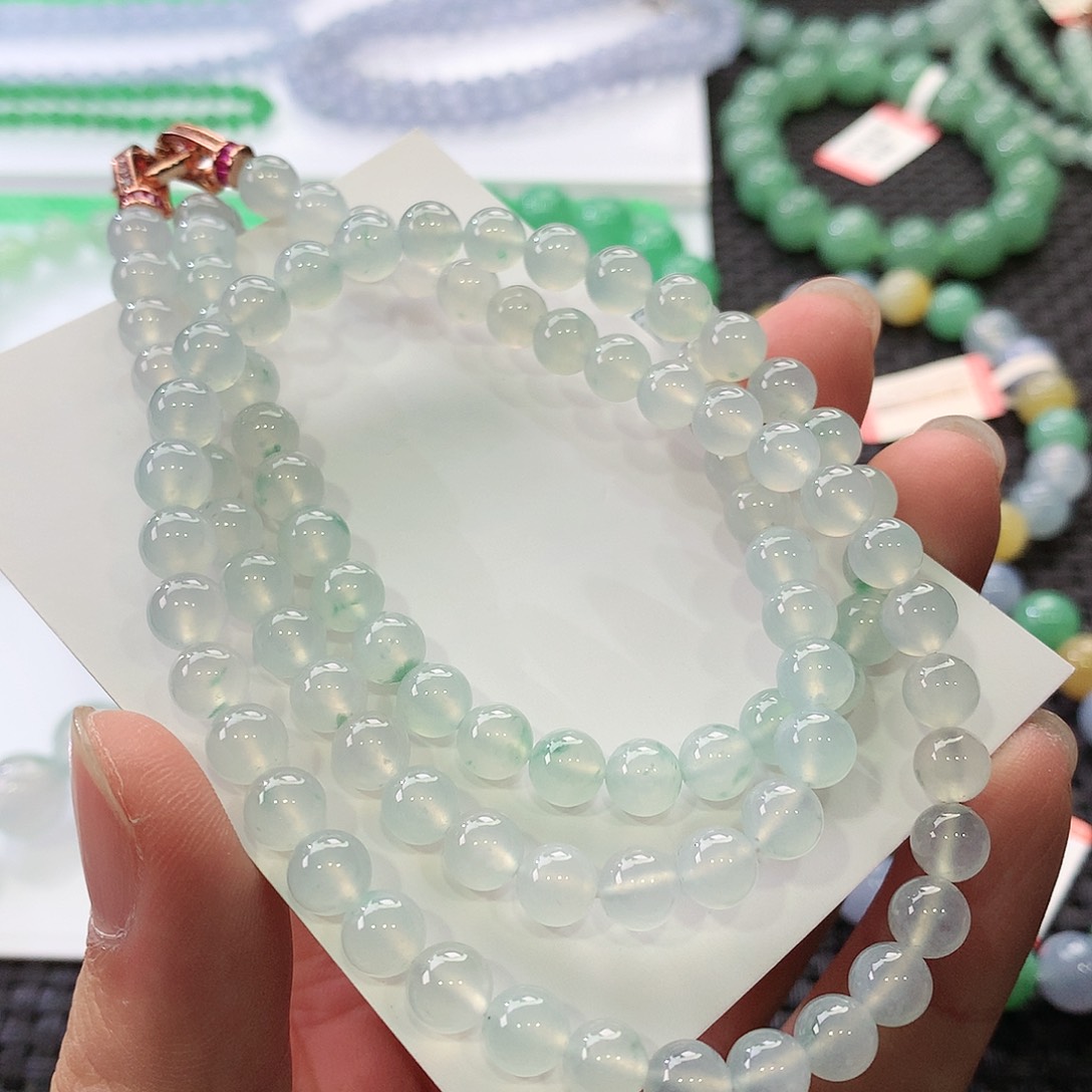 翡翠手链未镶嵌翡翠