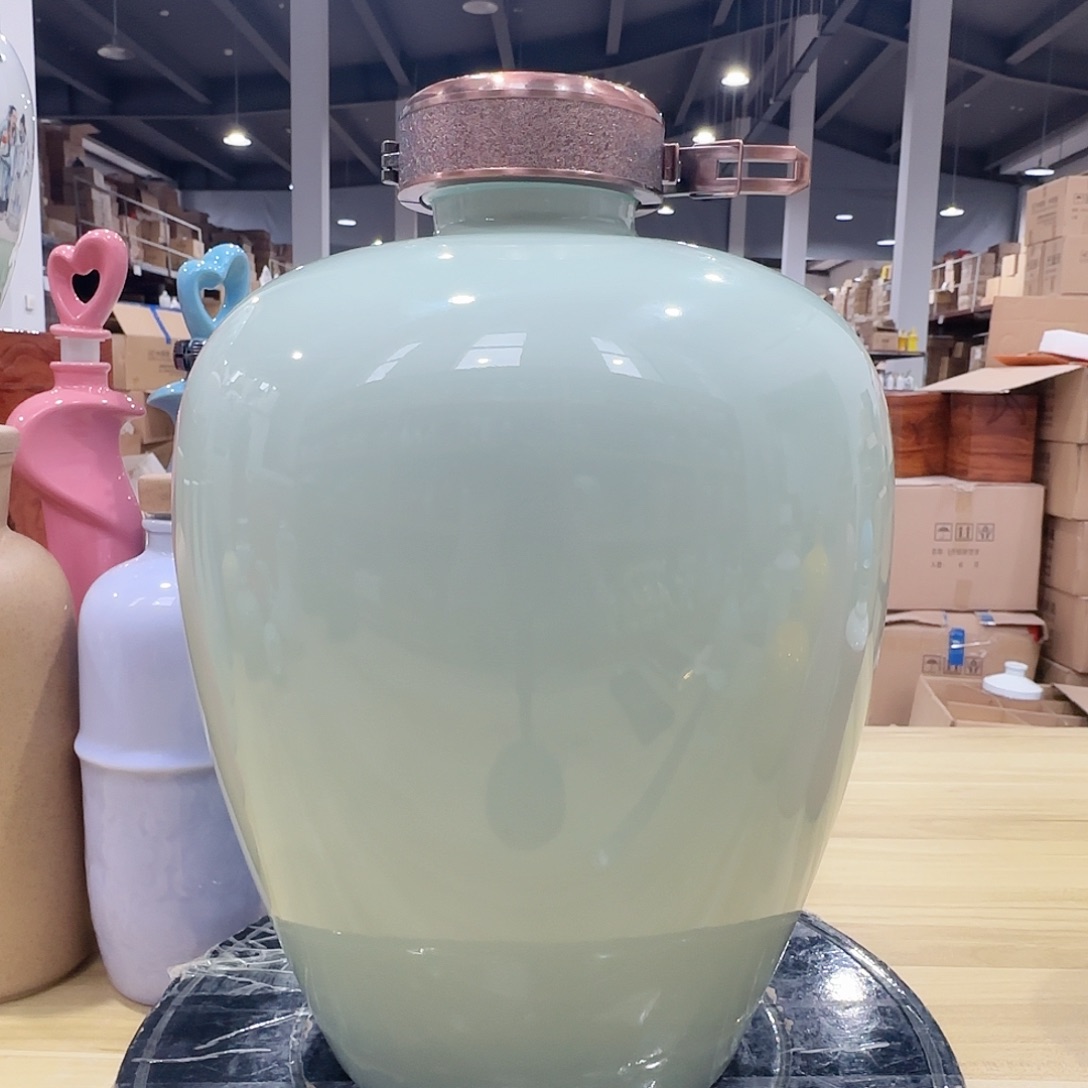 10斤装青瓷酒坛1个