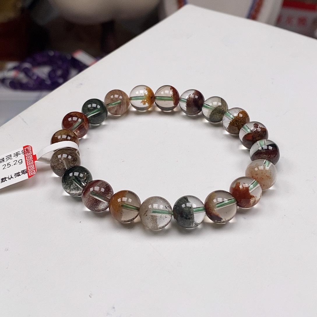 未镶嵌手链水晶四季幽灵9.5