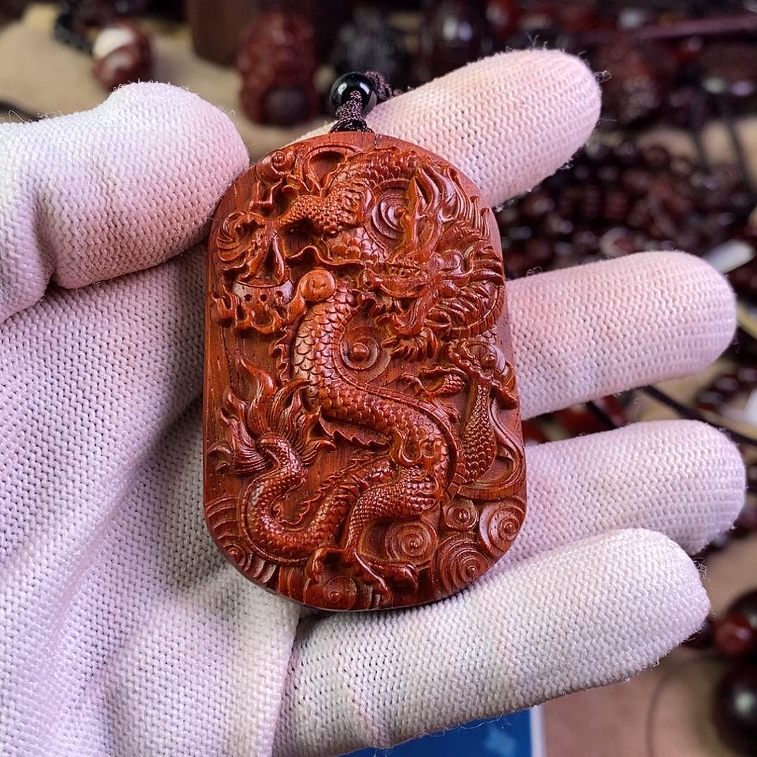 小叶紫檀手串/手链彧*龙牌