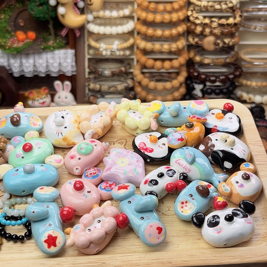 吊坠猴头核桃小动物双通 搭配手持