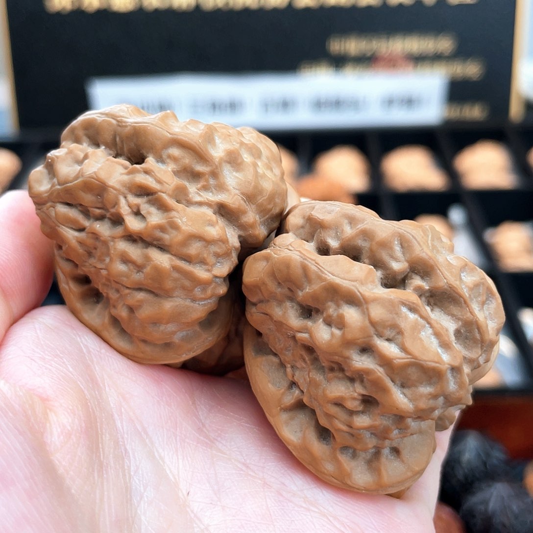 把件文玩核桃扛把子蛤蟆头凶残四开背8蹬腿7瞪眼40S1