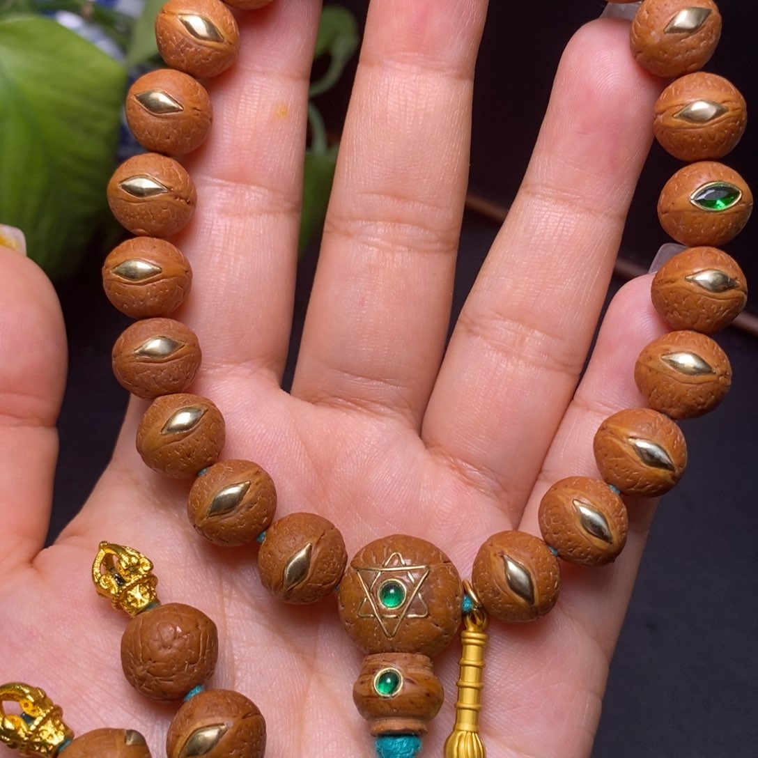 凤眼菩提手串尼泊尔