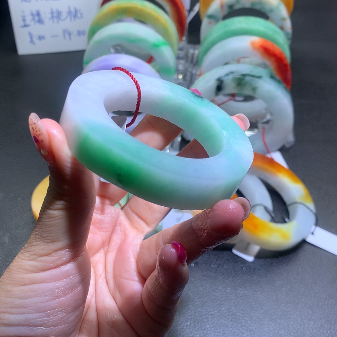 未镶嵌甜绿定制翡翠50.56