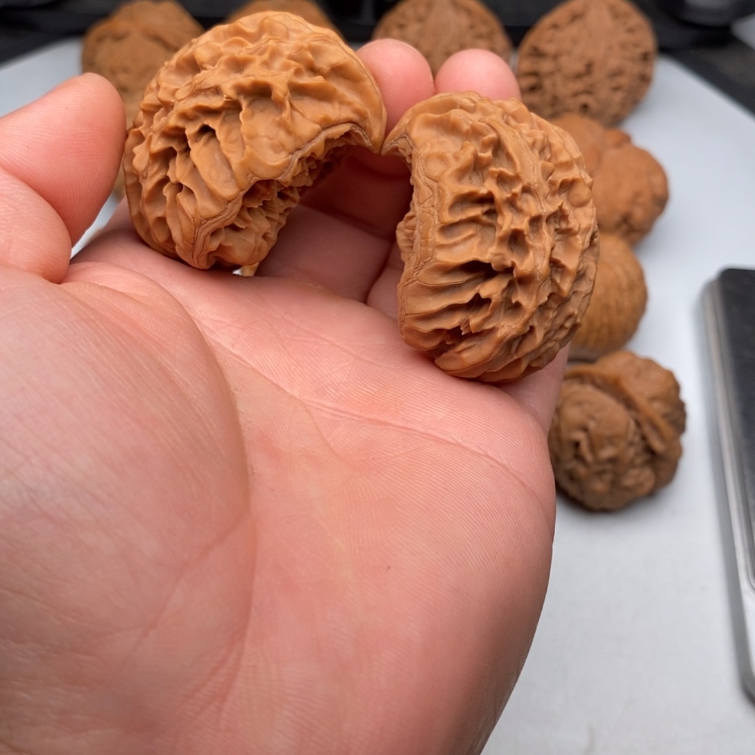 把件文玩核桃座山雕