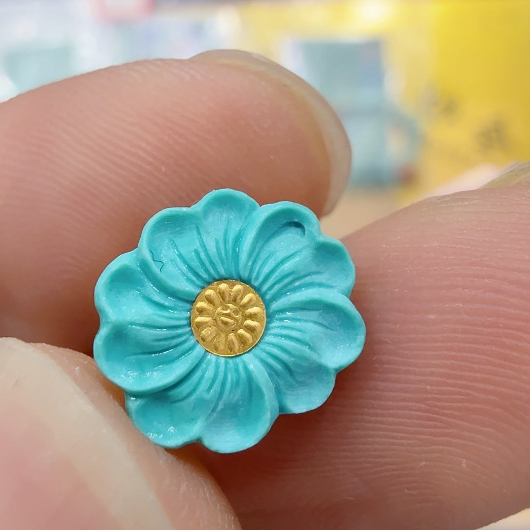 绿松石未镶嵌配饰