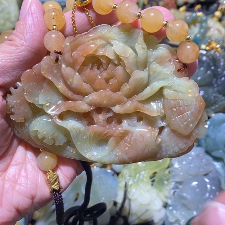 岫玉岫玉吊坠未镶嵌