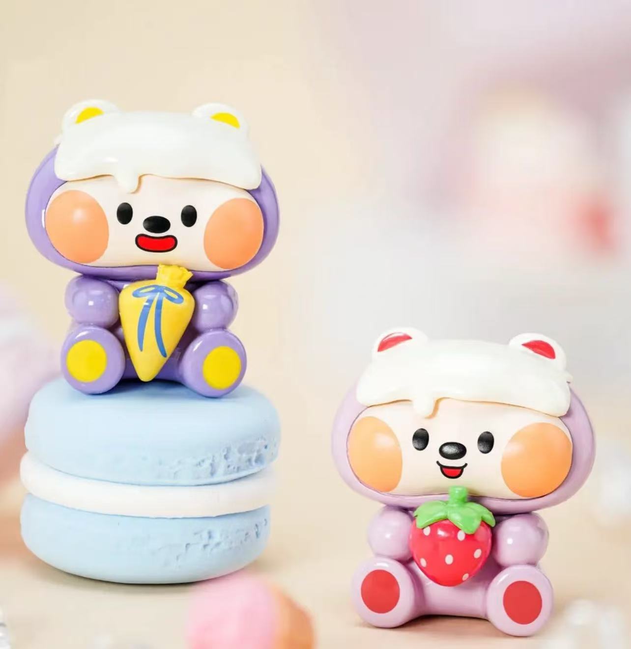 笨纳帕帕甜品系列萌粒盲袋系列可爱潮玩摆件