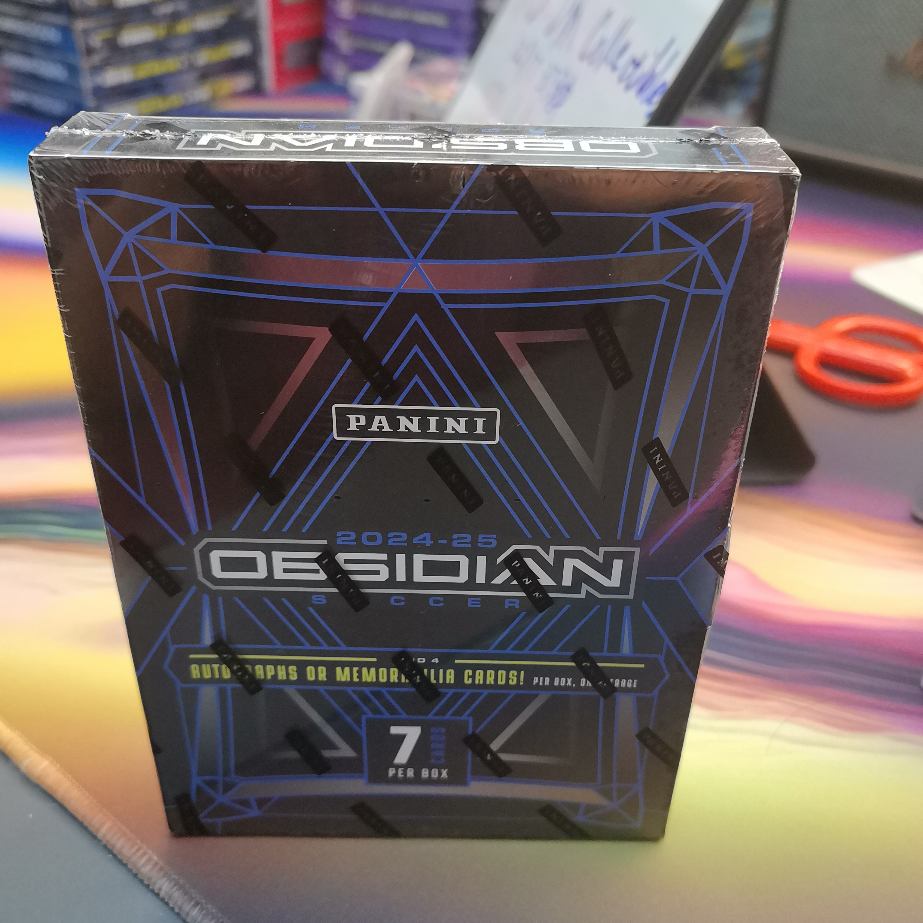 24-25panini 黑曜石足球hobby 球星卡