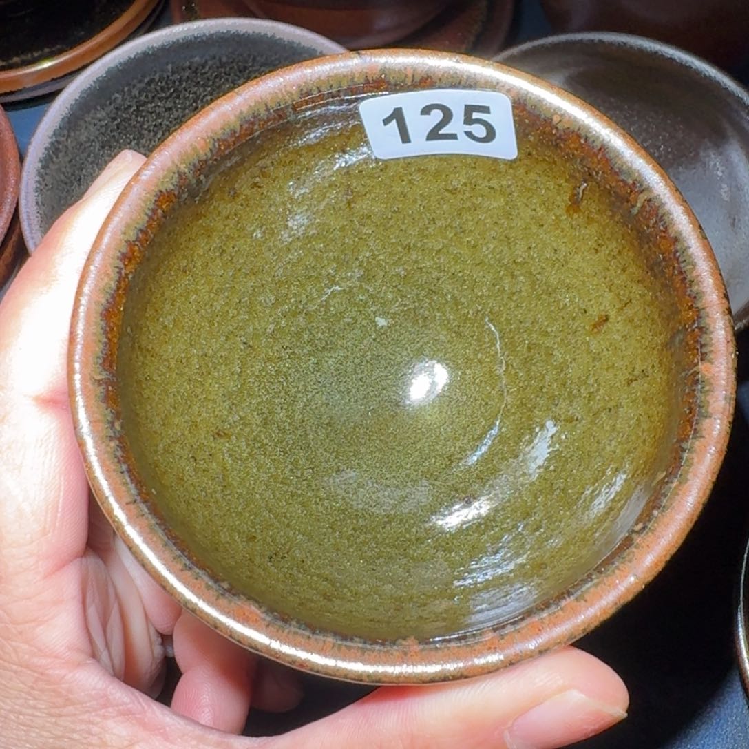 小雨茶盏，手工柴烧，