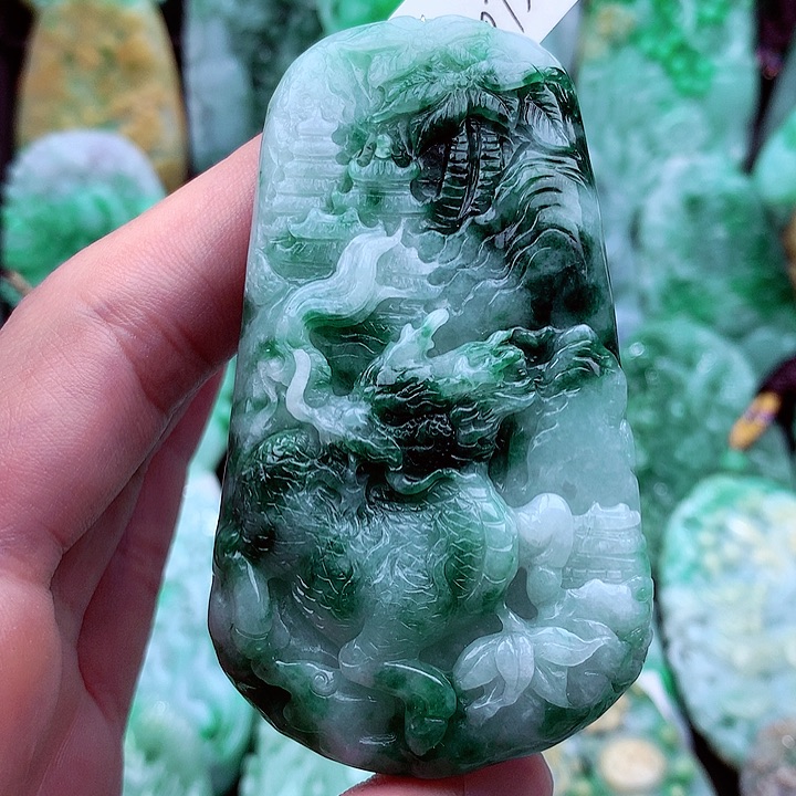 翡翠吊坠(不含链)未镶嵌