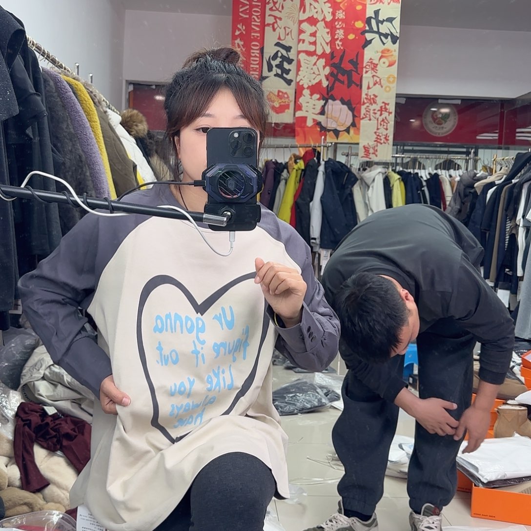 16352灰色拼奶茶特价打底