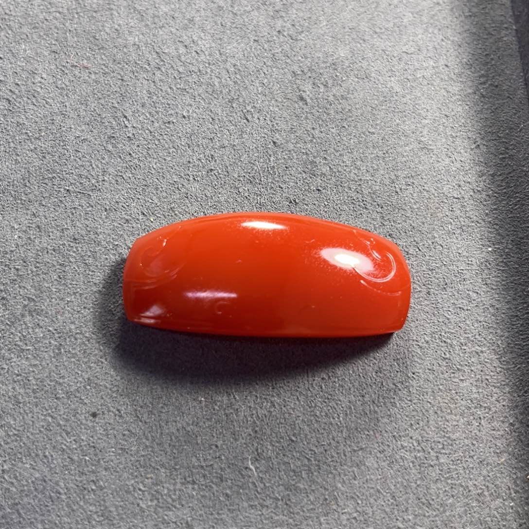 南红玛瑙手牌未镶嵌梵*