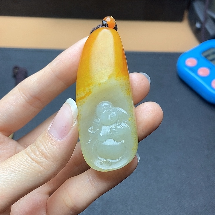 和田玉挂件未镶嵌N