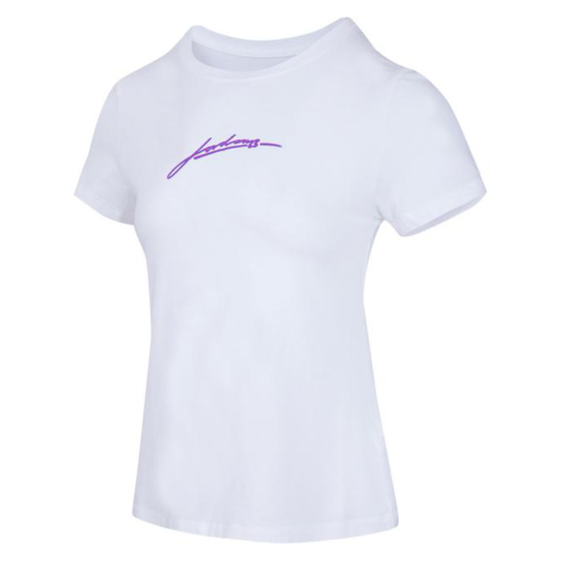 【滔搏联动】NIKE耐克女子 W J SS SLIM GFX TEE针织短袖IB7029-100