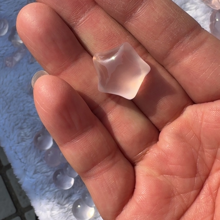 水晶颈饰未镶嵌吊坠