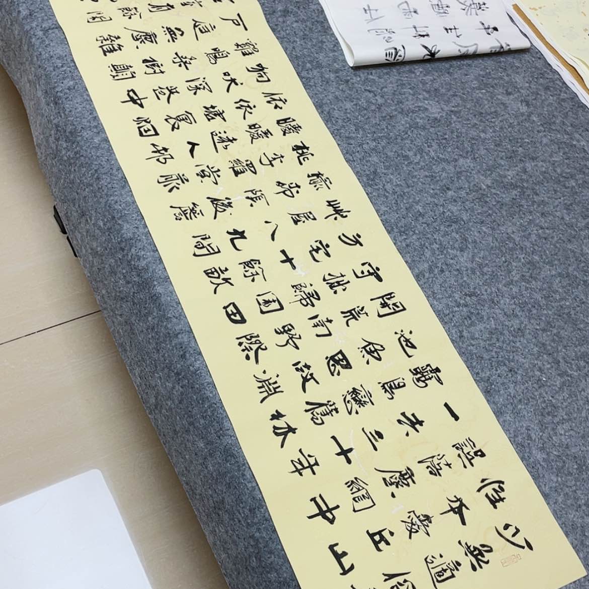 【闪购商品】书法山东刘相玉作品138×34