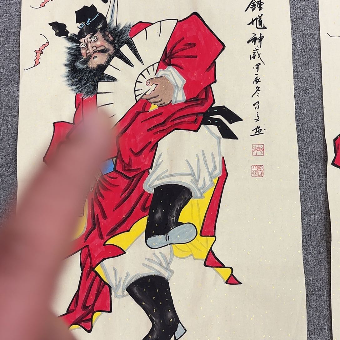 国画国画作品多次入选省