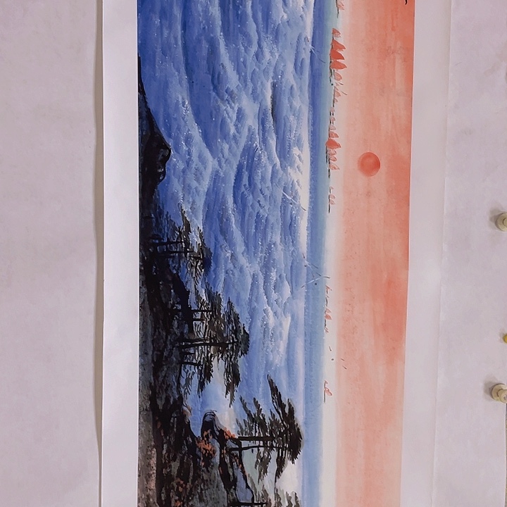 国画宋庄的一个小镇