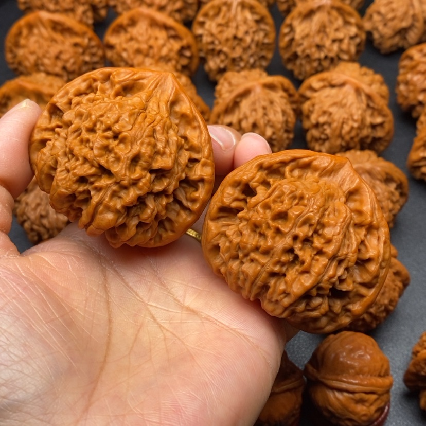 【闪购商品】文玩核桃把件50官帽