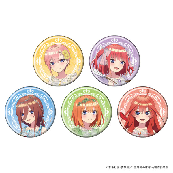 直播代拆 五等分的新娘多系列徽章盲盒 漫库日谷