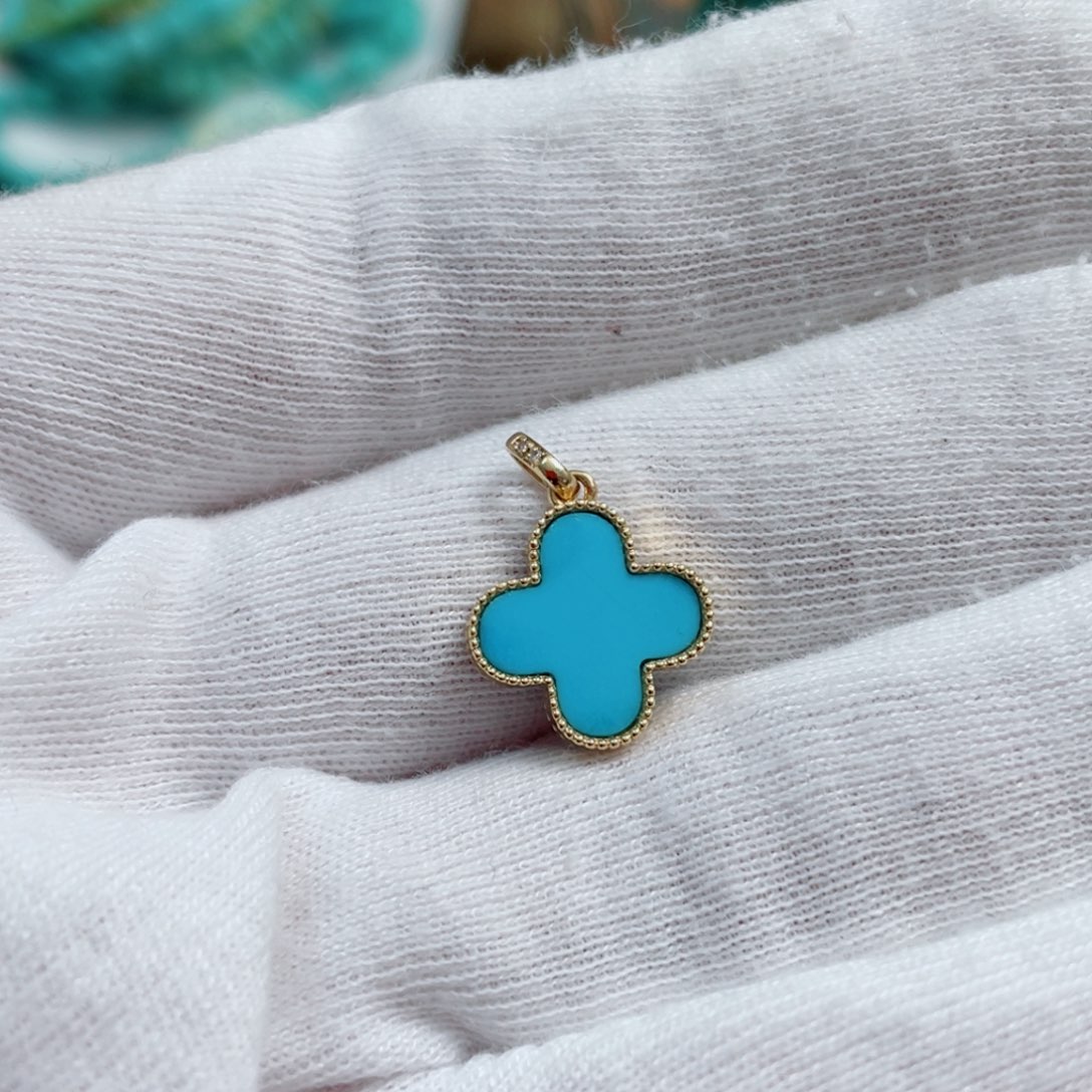 绿松石珠宝奇石18K金镶嵌.****、