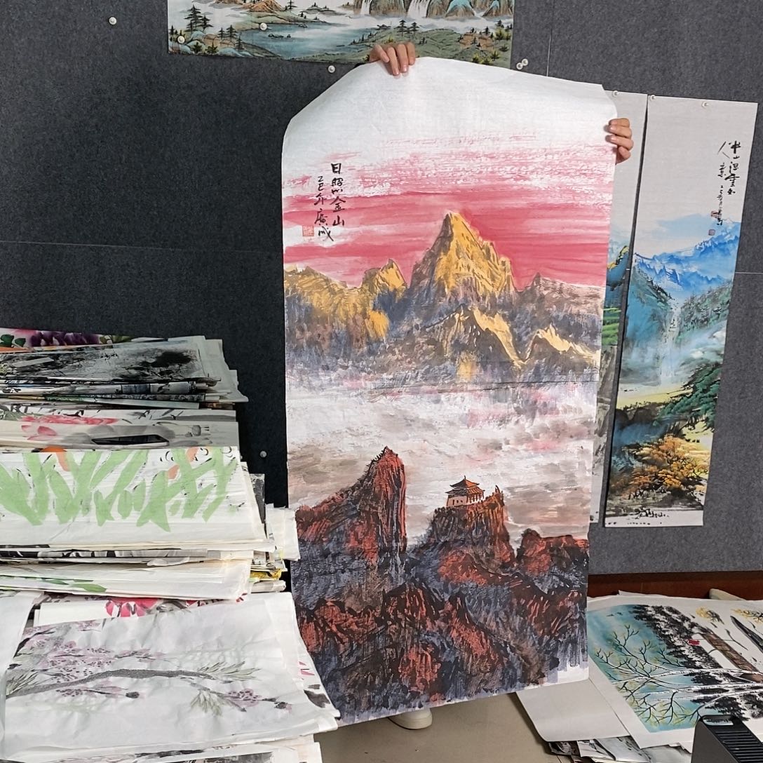 国画手写手绘国画作品229