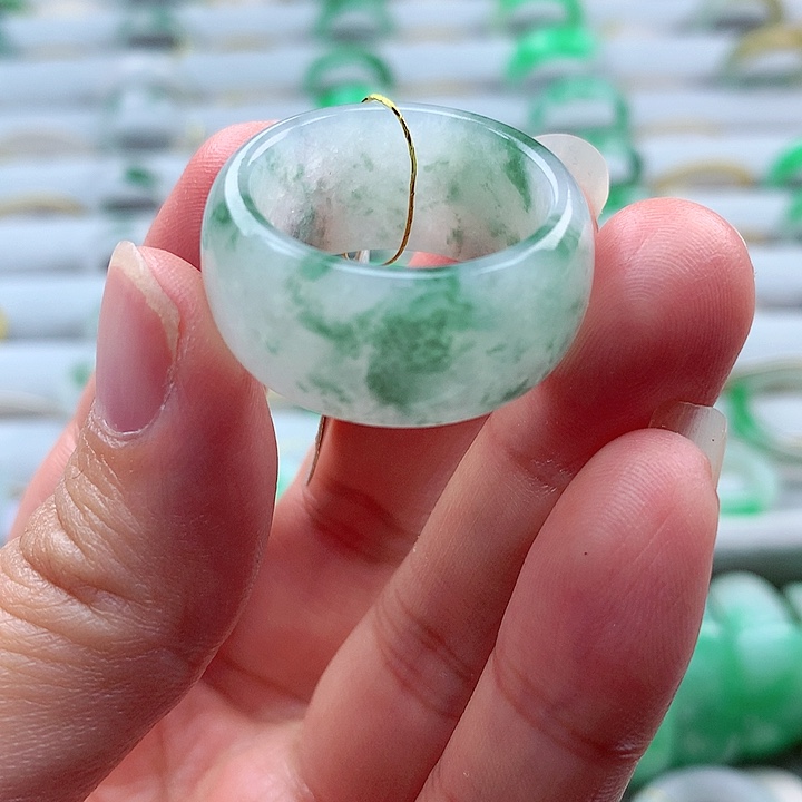 【闪购商品】未镶嵌戒指翡翠23.24号