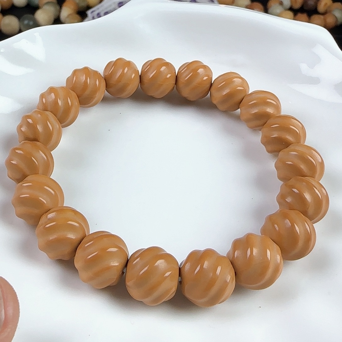 菩提根/象牙果吊坠小瑕卡13扭转乾坤手串1条